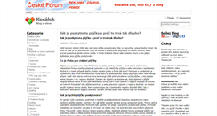 Desktop Screenshot of kecalek.czautohits.com