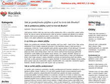Tablet Screenshot of kecalek.czautohits.com